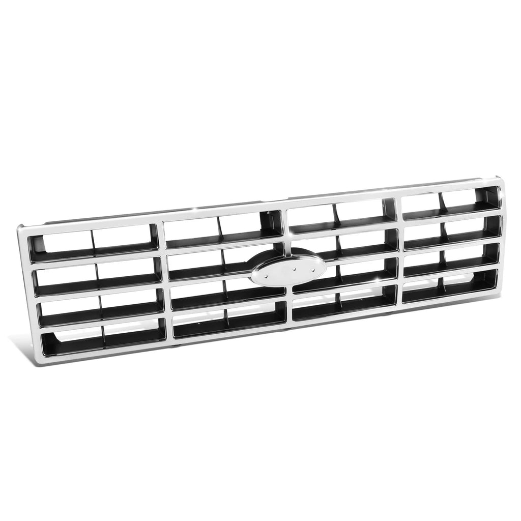 Mesh Front Bumper Grille for Ford F100 F150 F250 F350 Bronco (1982–1986) Chrome
