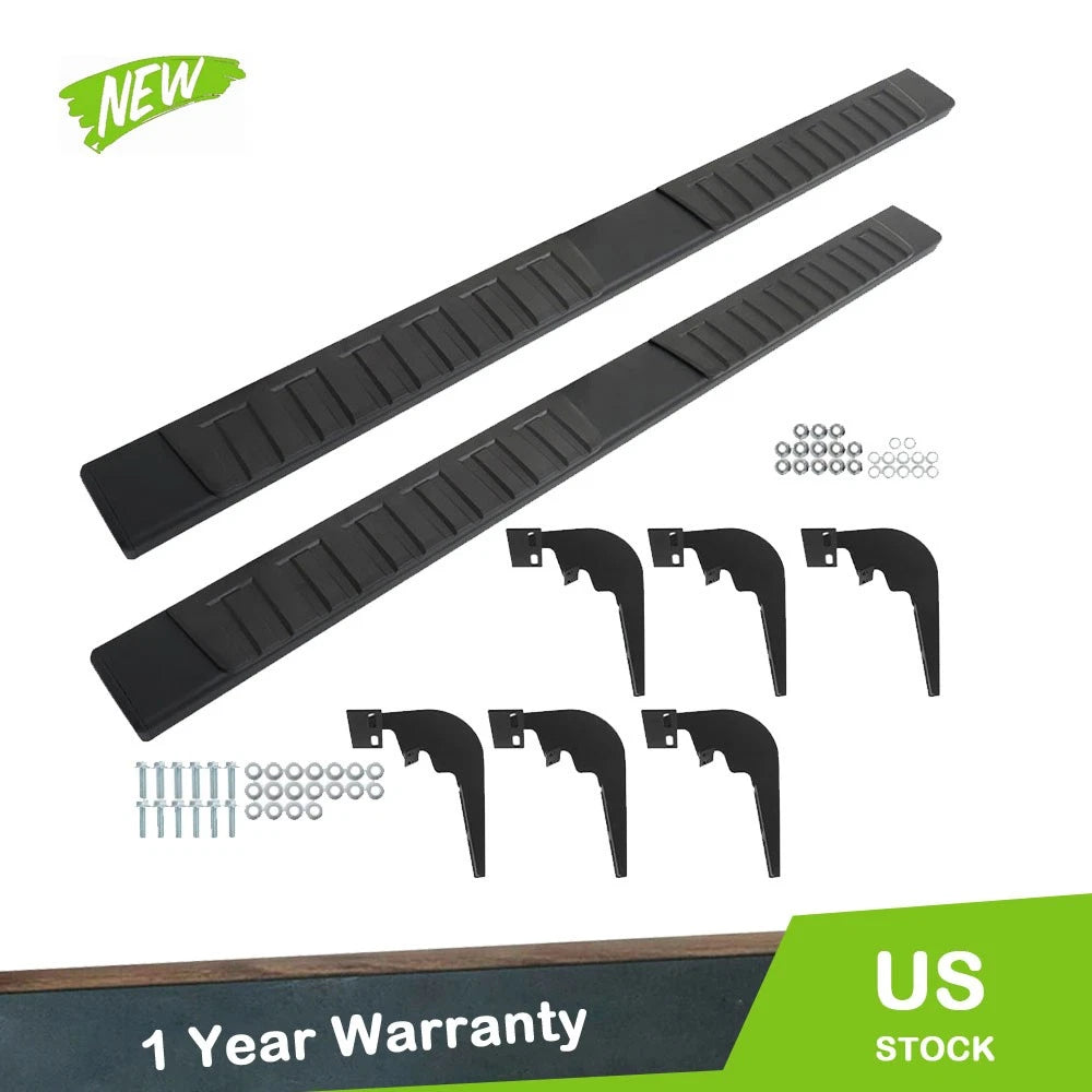 6" Running Board Bar Side Step for Dodge Ram 1500 Quad Cab (2009–2018)