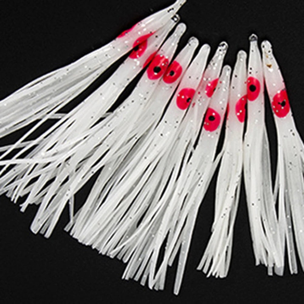 Set of 10 PVC Needle Shape Fishing Lures for