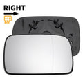 Heated Right Side Mirror Glass for Volkswagen Polo (1994–2000)
