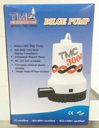 TMC Bilge Pump 3000 GPH for Marine Boating (24V, BLA 131618)