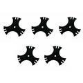 5 Pack Edger Blades 9" for Troy Bilt TB554 TEB515 (Fits 781-0748, 781-0748-0637)
