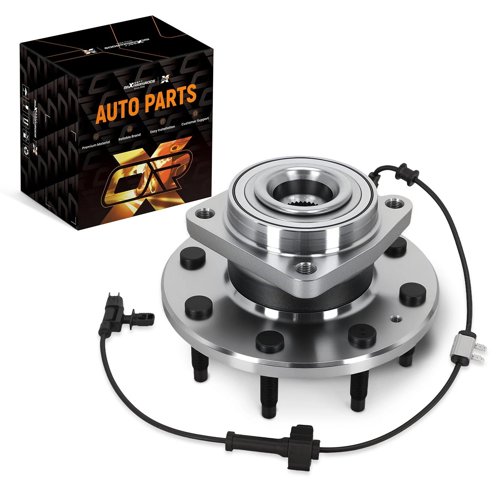 4WD Front Wheel Hub Kit for Silverado Sierra HD 2500/3500 (2011–2019)