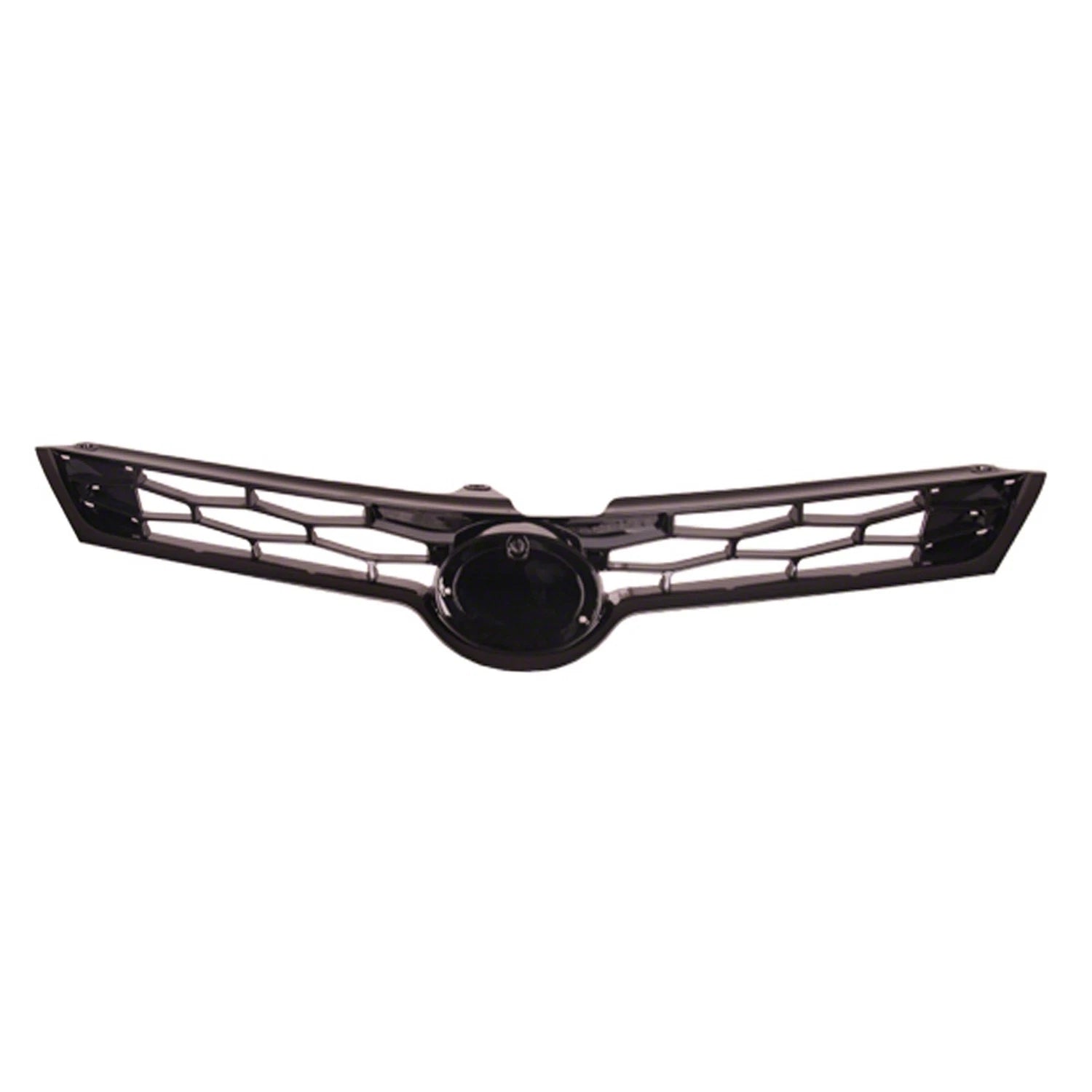 Replacement Front Upper Grille Black Gloss ABS Plastic for Toyota Hilux (2005–2015)