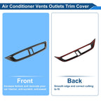 Air Condition Outlet Vent Trim Cover Frame for Honda CR-V (2017–2022) Black