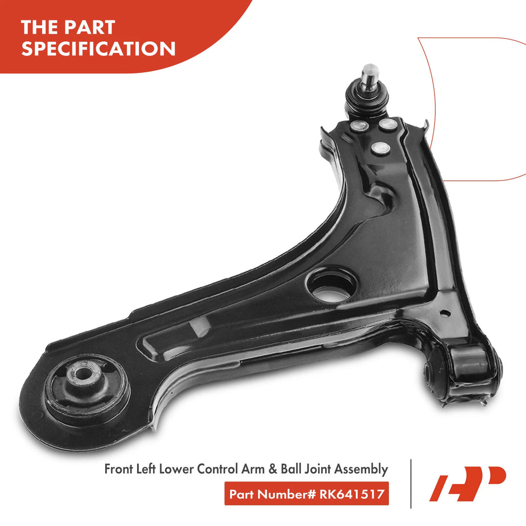 2X Front Lower Control Arm with Ball Joint for Suzuki Forenza (2004-2008)