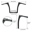 14" Rise Ape Hangers Handlebar for Harley Sportster Softail