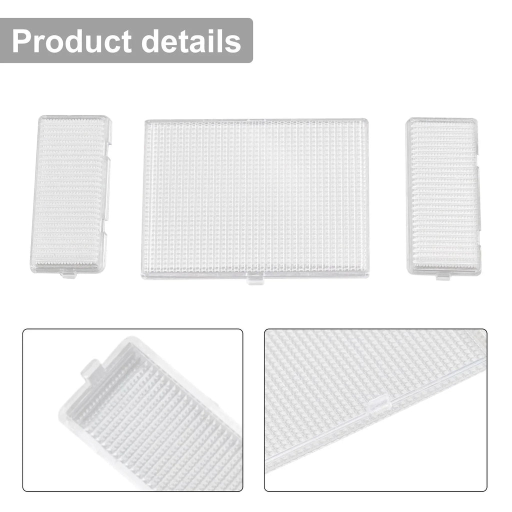 3 Piece Clear Dome Light Lens Cover for Chevy/GMC Pickup (1988���1998)