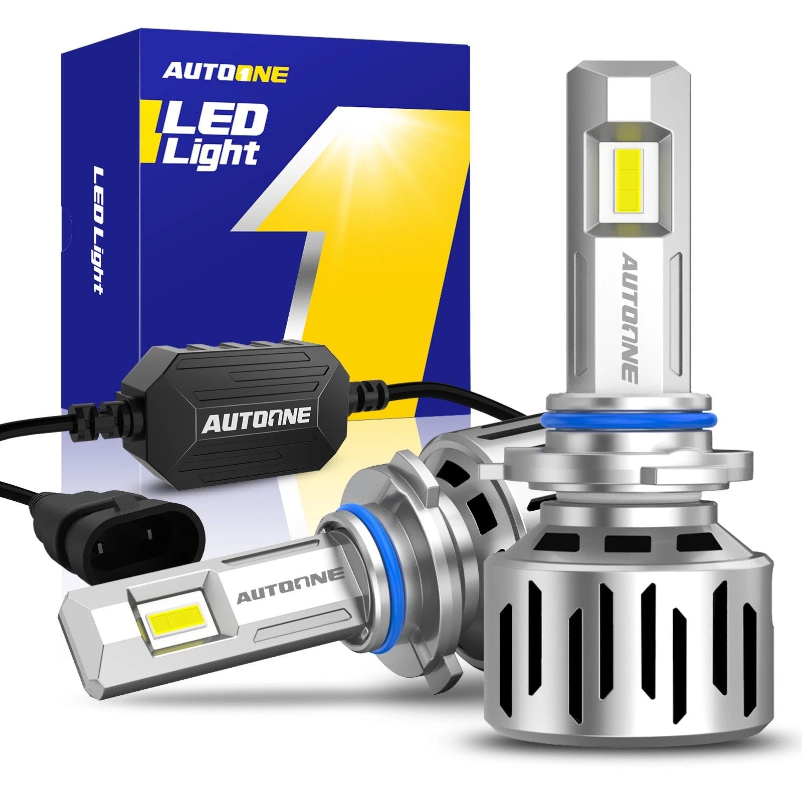 AUXITO 9006 LED Headlight Bulb Conversion Kit for Low Beam (6500K)
