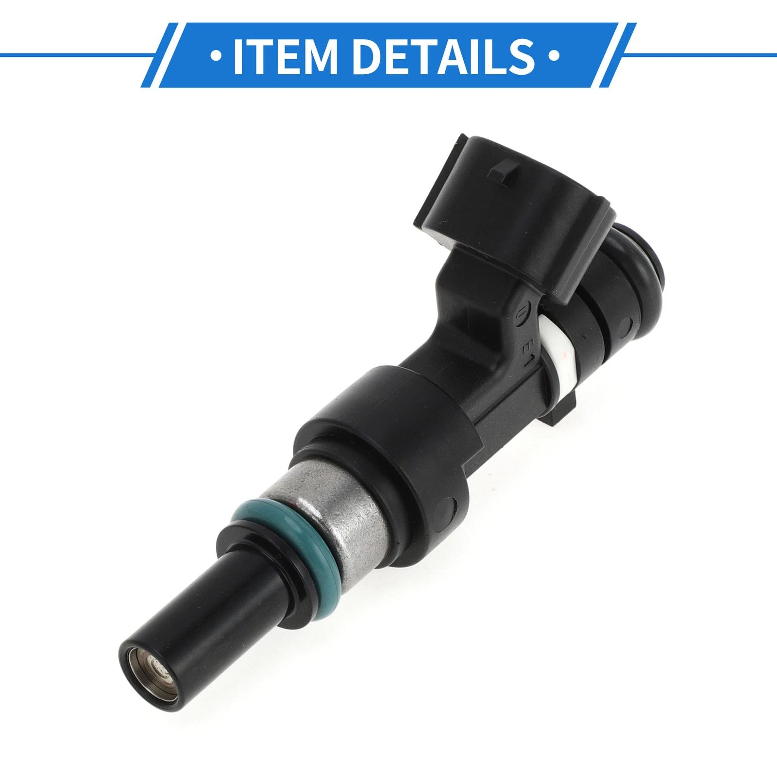 Fuel Injector No. 16600-1HC0A for Nissan Note E12 (2013) 1 Pc Black