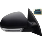 Replacement Power Mirror Heated Glass Turn Signal Passenger Side for Ford (2015–2019)