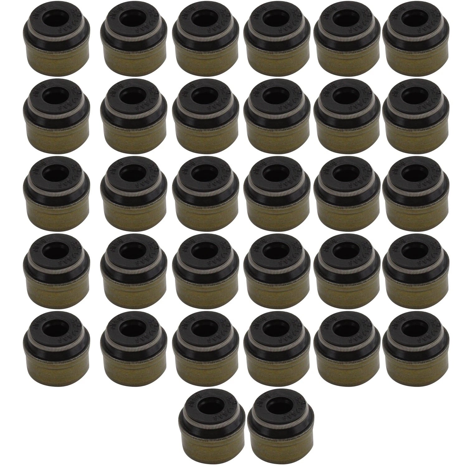 32pc Engine Valve Stem Oil Seal Set for Audi A8 Q7 R8 RS Q8 S6 S7 SQ7 Touareg