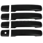Set of 4 Door Handle Covers for Nissan Altima (2007–2013) Carbon Fiber