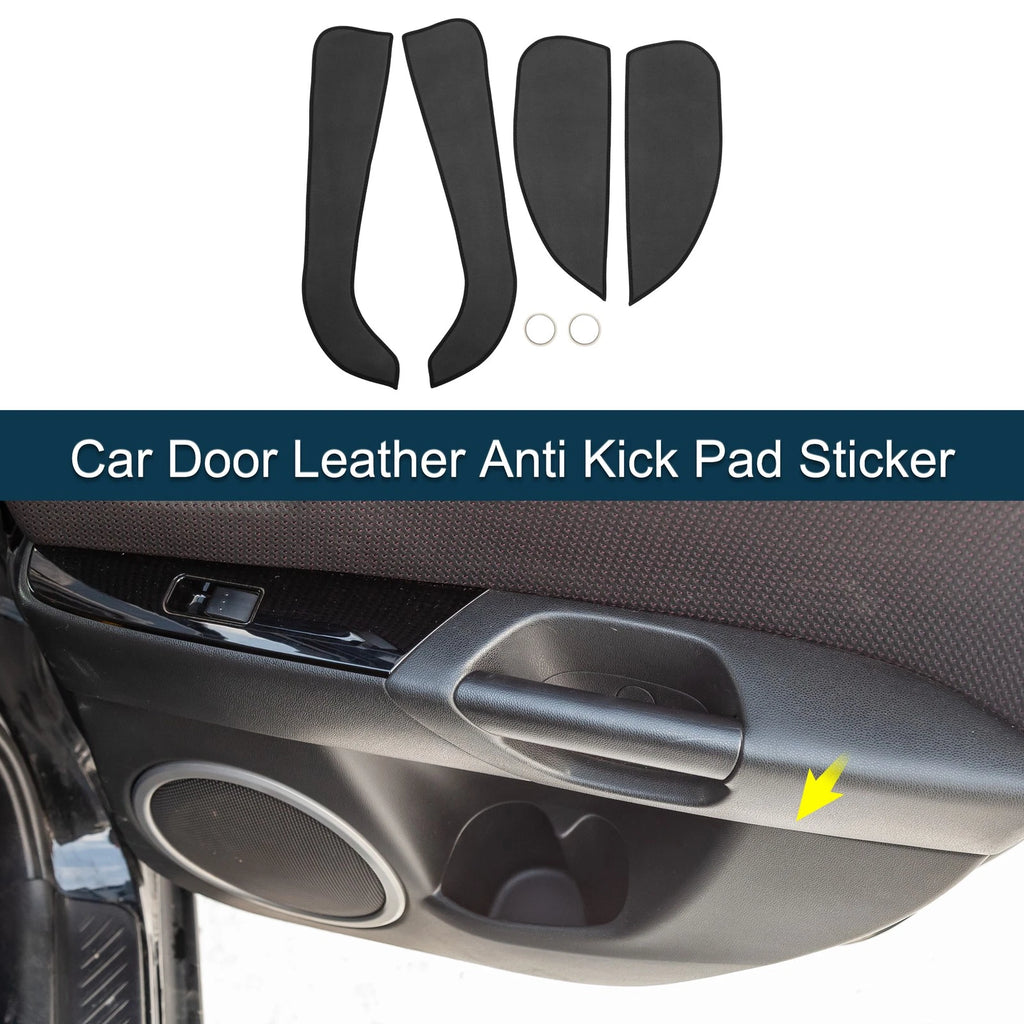 Set of 1 Car Door Leather Anti Kick Pad Sticker for BMW 1 Series (2012–2013)