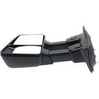 Tow Mirror for Ford F-250 Super Duty (2008–2010) Manual Fold Textured Black