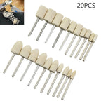 Soft Felt Polishing Buffing Wheel Accessory for Jewelry Watches Molds