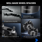 4PC 2in Wheel Spacers for Honda Rancher Recon 250 & Yamaha/Kawasaki (1990–2025)