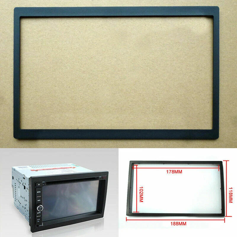 Double Din Radio Stereo Install Dash Kit for Car Audio (Fits )