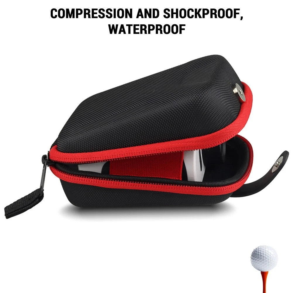Golf Rangefinder Storage Bag Hard Shell Design 127x90x53mm
