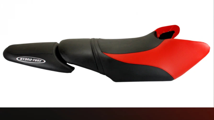 Seat Cover for Honda Aquatracks F-12|F-12X (Black/Red CF Em)