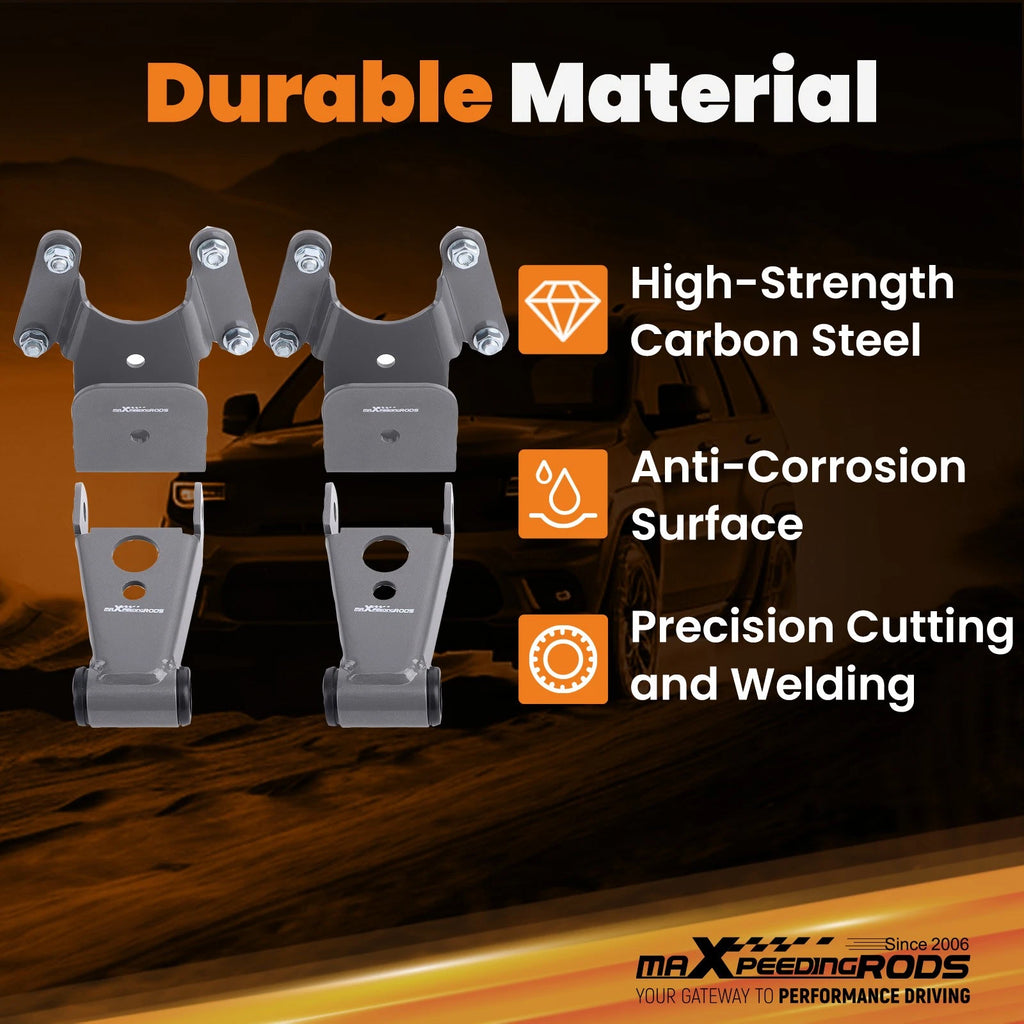 4" Rear Drop Lowering Kit for Dodge Ram D150 2WD (1972–1993)