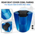 Rear Seat Cover Cowl Fairing for Suzuki GSXS 1000 (2021–2024) Blue
