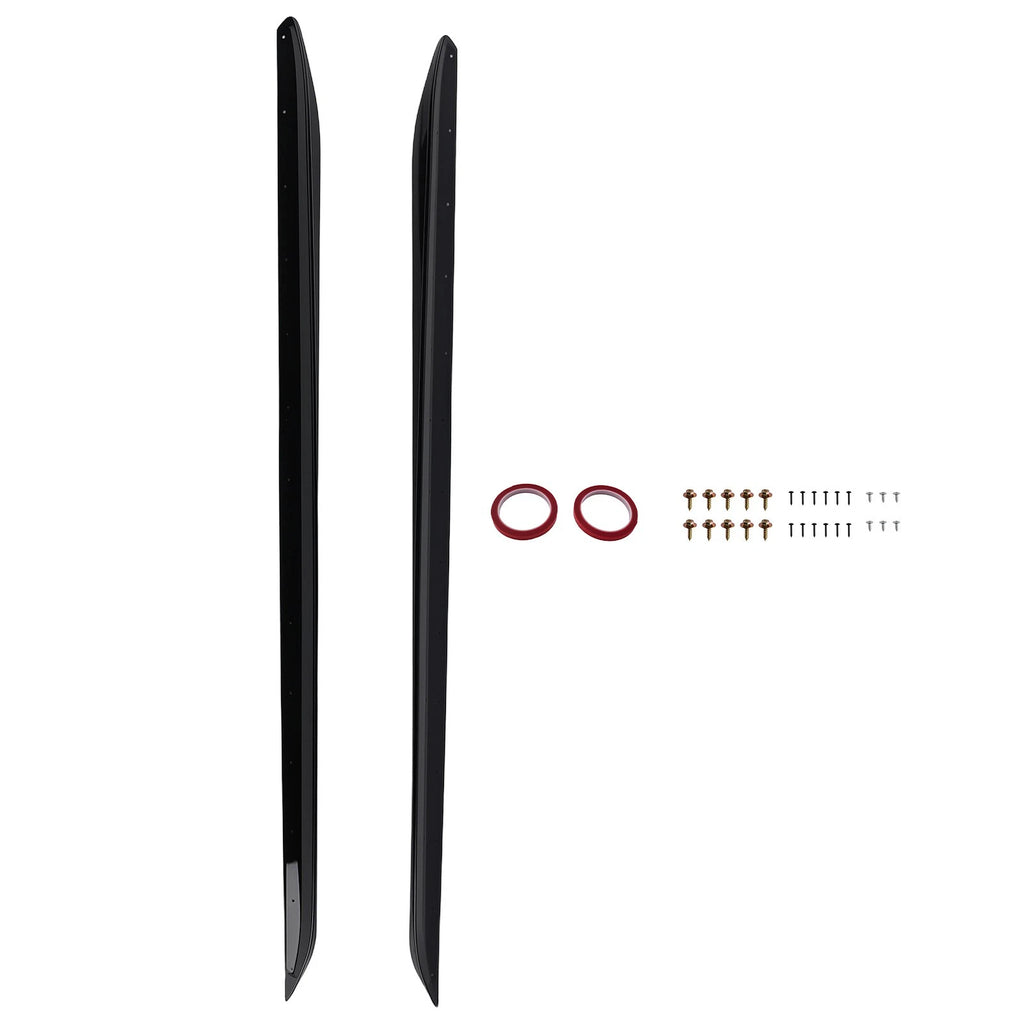 Set of 2 ABS Side Skirt Panels for BMW G20 3 Series M-Sport (2019–2023) Gloss Black