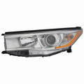 Replacement Driver Side Headlight Assembly w/o Smoked Chrome Accent