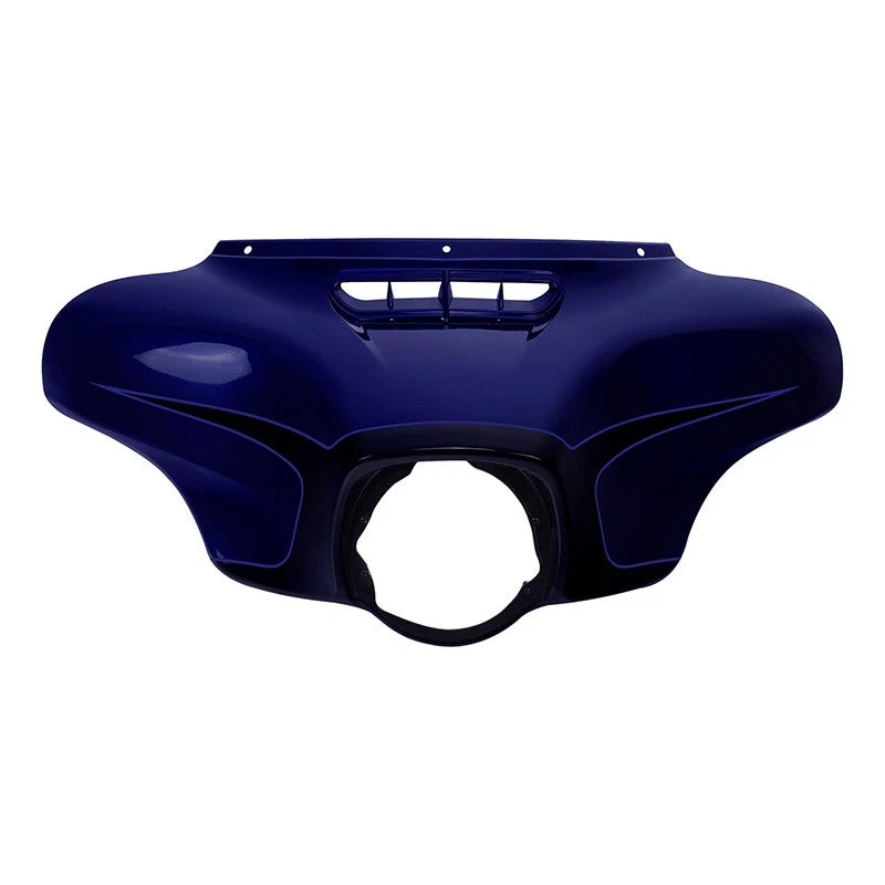 Outer Batwing Fairing for Harley Electra Glide (2014–2023) Zephyr Blue/Black Sunglo