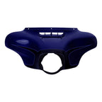 Outer Batwing Fairing for Harley Electra Glide (2014–2023) Zephyr Blue/Black Sunglo