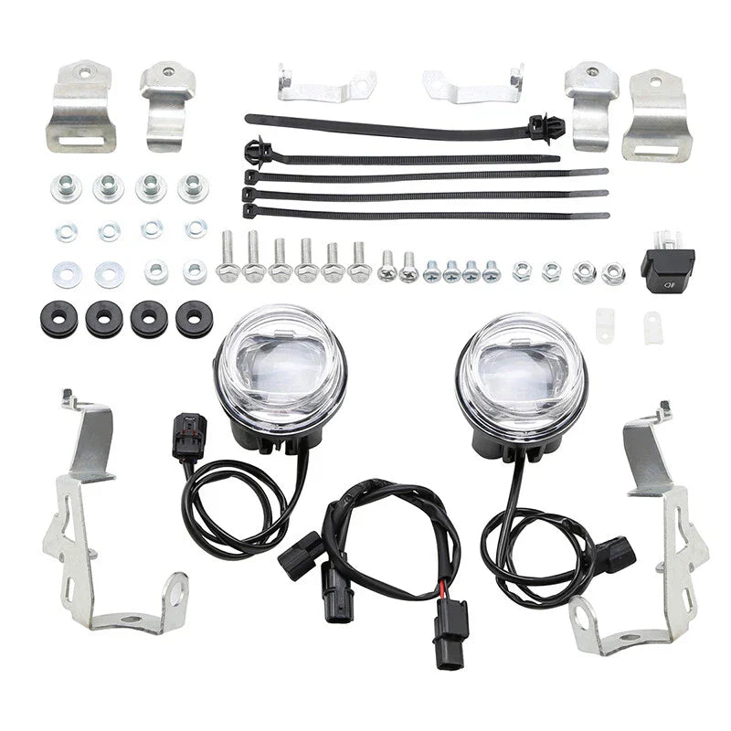 LED Fog Light Foglights Attachment Kit Fit For Honda Goldwing GL 1800 (2018-2025)
