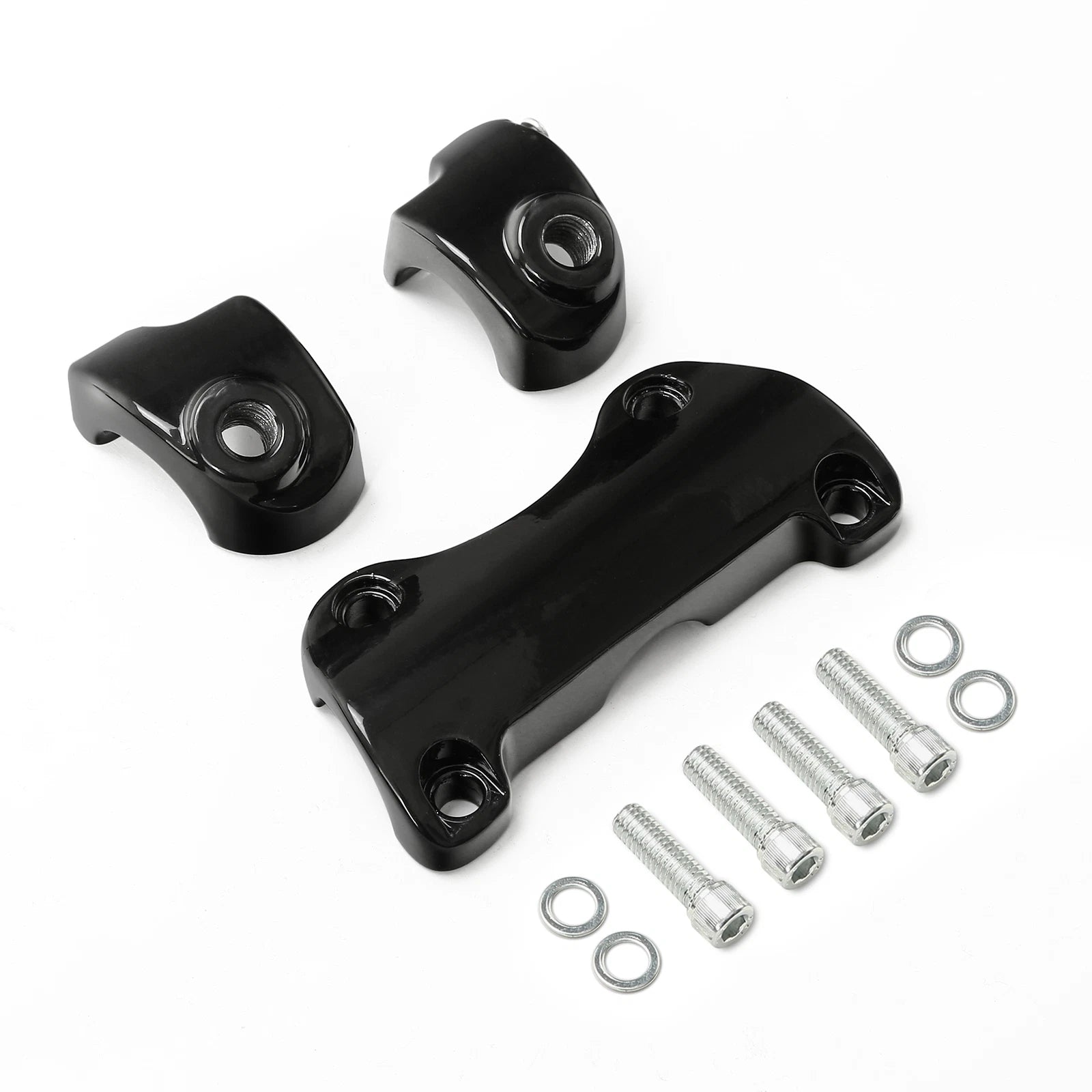 1.25" Aluminum Handlebar Riser Clamp for Harley Touring Road Glide (1988–2024)