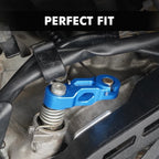 Aluminum Pull Clutch Cable Arm Push Lever for Yamaha YFZ450R (2009–2023) Blue