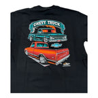 T-Shirt Classic Black 1967–1972 Chevy C10 Pickup for Chevy Fans