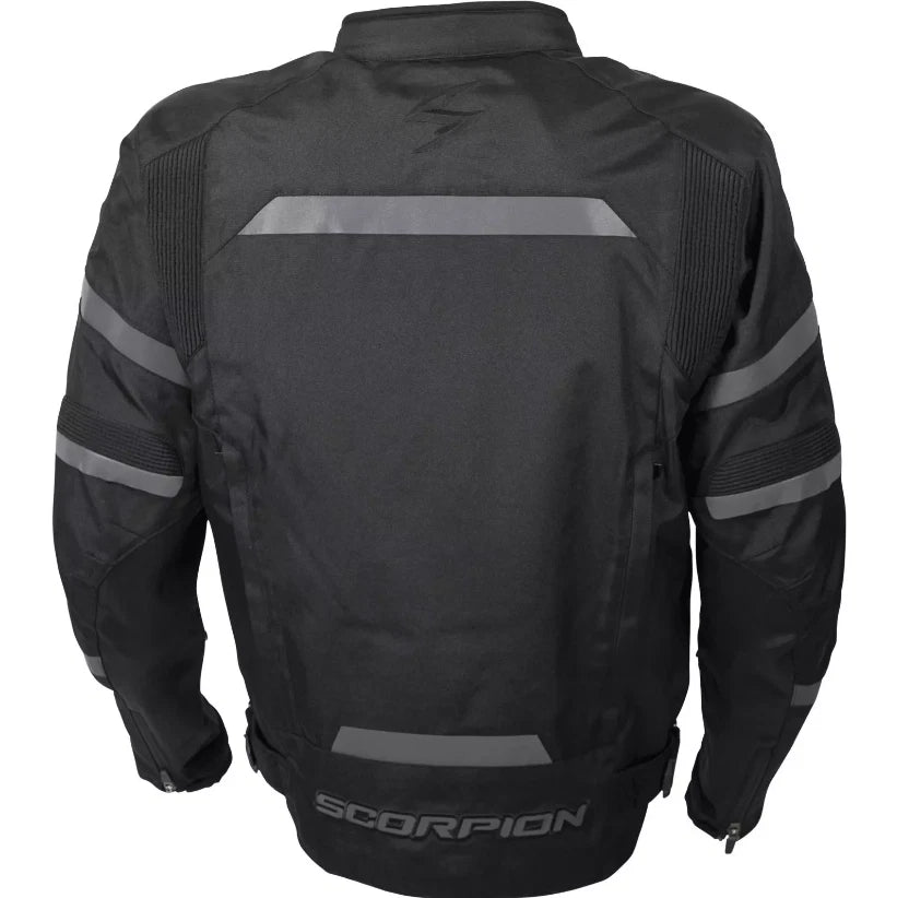 Scorpion Black Phalanx Jacket for Motorcycle (14401-4, 75-5050)