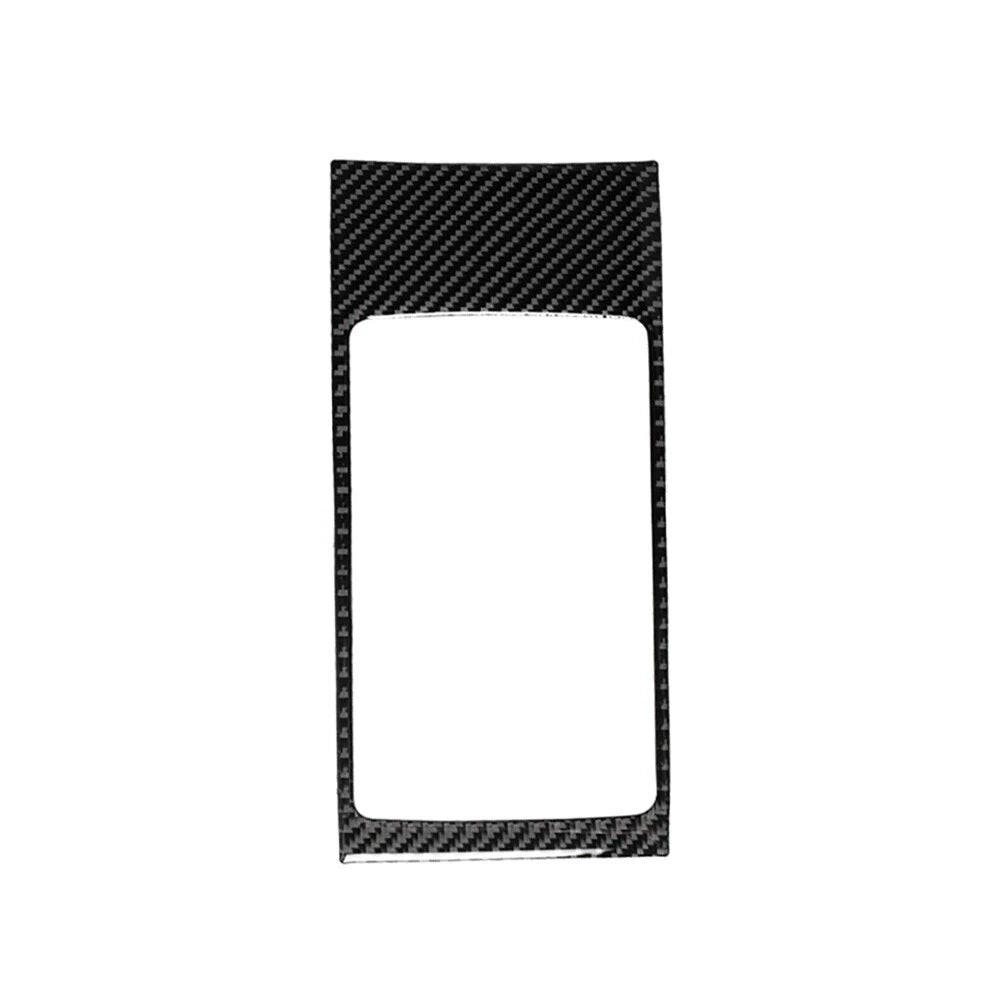 Carbon Fiber Armrest Storage Box Cover Trim for Audi A3 S3 (2013–2020)