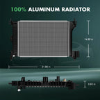 Aluminum Radiator for Chevrolet Sonic (2012–2018)