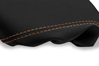 Console Lid Pull Over Cover Leather for Toyota 4Runner (2010–2019) Orange Stitch