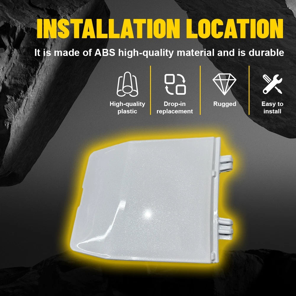 Front Bumper Tow Hook Cover Cap for Mitsubishi Outlander (2022–2024)