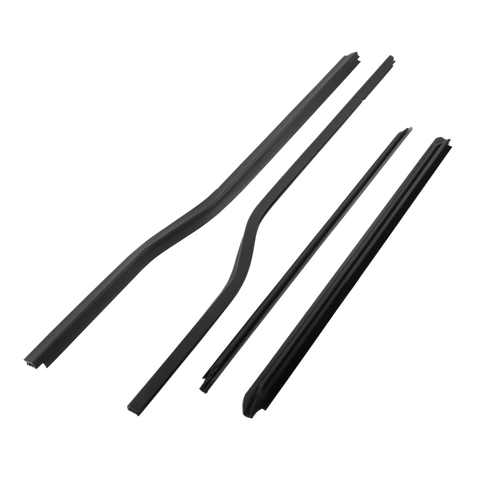 4X Window Weatherstrip Molding Trim Seals for Ford F-350/F-450/F-550 (1999–2016)