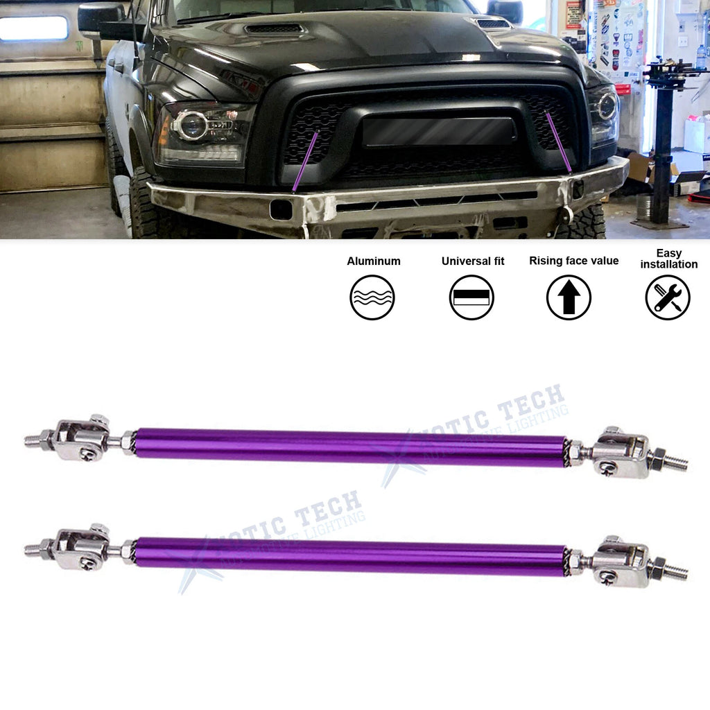 2X Drift Style Bumper Chin Splitter for Ram (1994–2002)