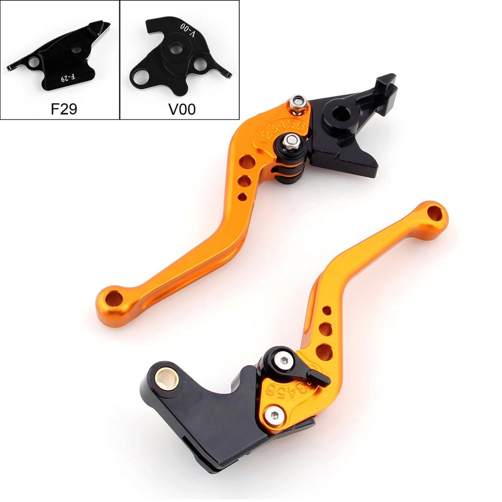 Short Brake Clutch Levers for Honda ST 1300 (2008–2012) Gold