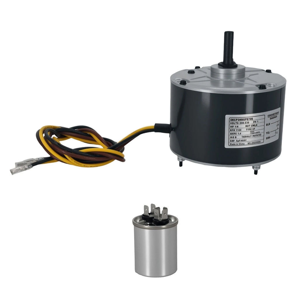 Condenser Fan Motor for GE Genteq (5KCP39BGP870S, 5KCP29ECA033S)