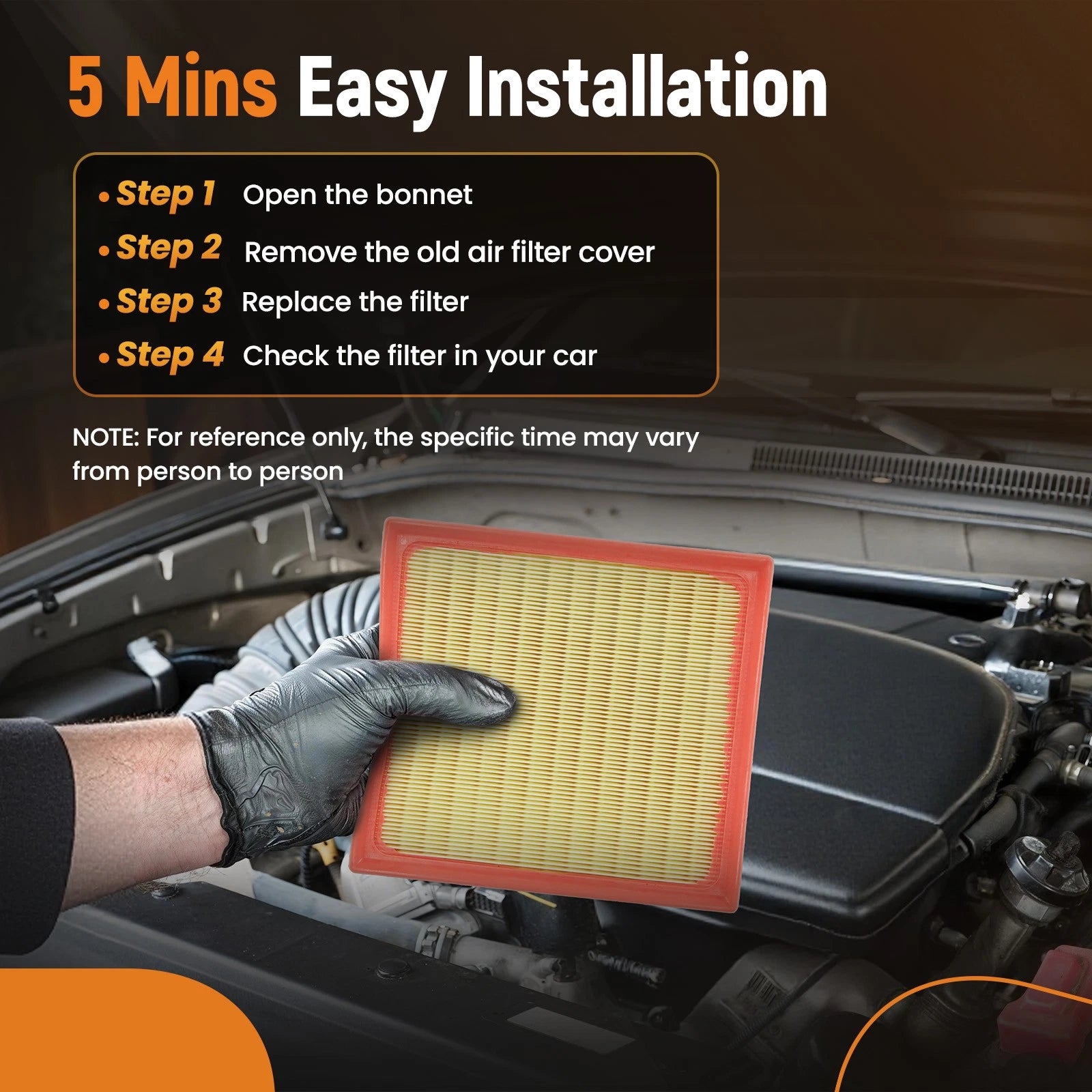Engine Air Filter for Lincoln MKZ 2.0L (2013–2020)