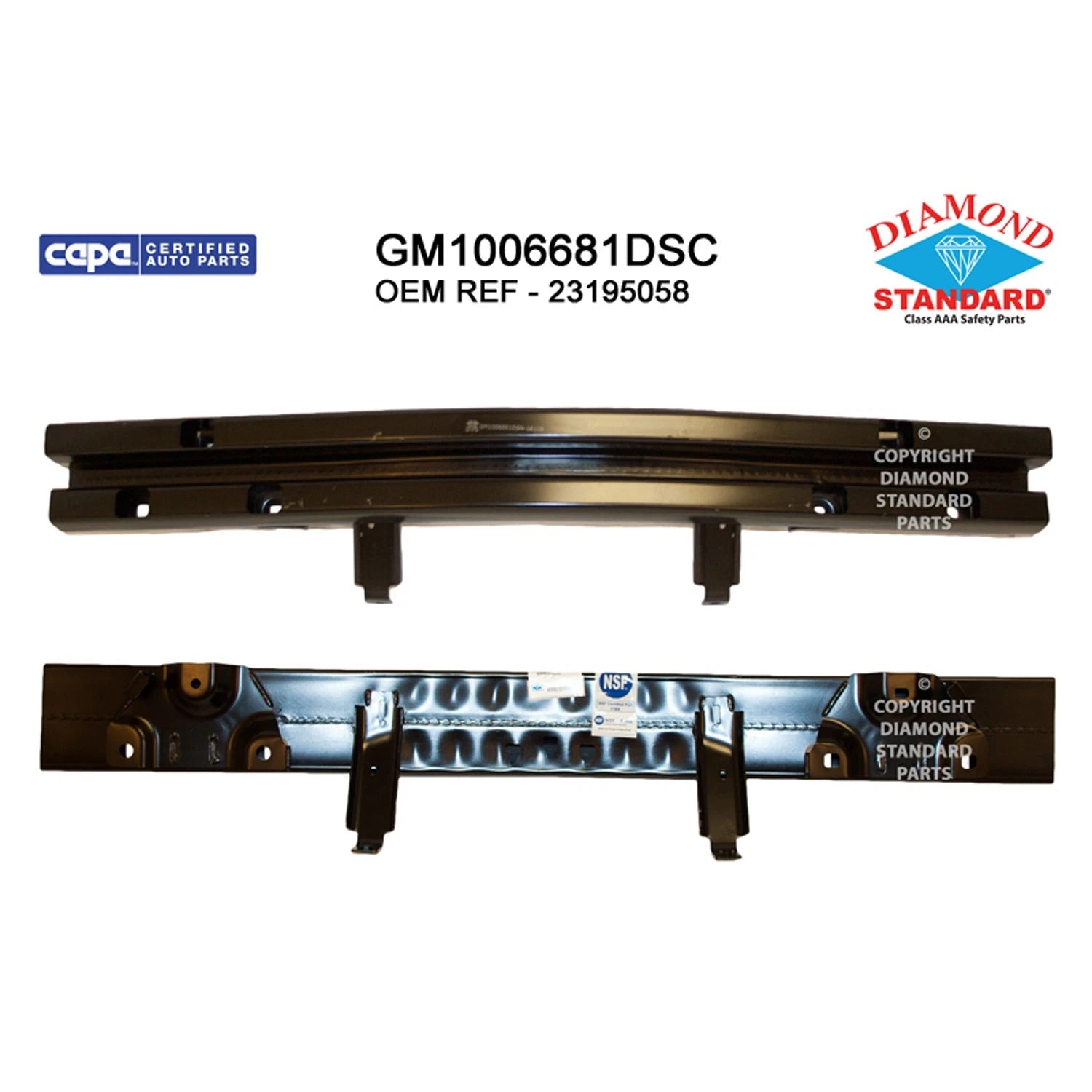 Replacement Steel Front Bumper Impact Bar for Toyota Hilux (2005–2015)