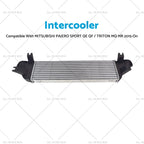 Intercooler for Mitsubishi Pajero Sport QE QF / Triton MQ MR 2.4T (2015–ON)
