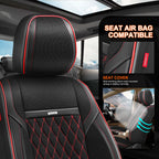 Front Row Bucket Seat Cover Cushion Protector for Universal Vehicles