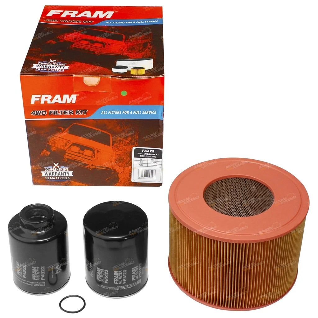 Air Oil Fuel Filter for Toyota 70 75 78 80 Series 1HZ 4.2L Diesel