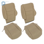 Set of 2 Tan Bottom Back Seat Covers for Toyota Land Cruiser (1990–1997)