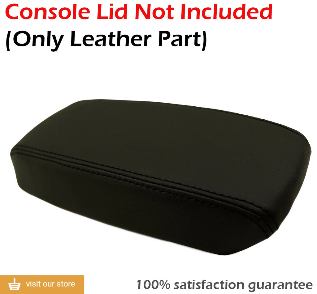 Center Console Armrest Cover for Acura Integra (1994–2001) Black Leather